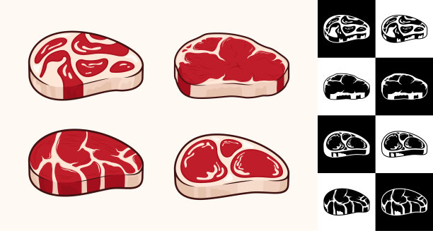 羊肉牛肉食品logo