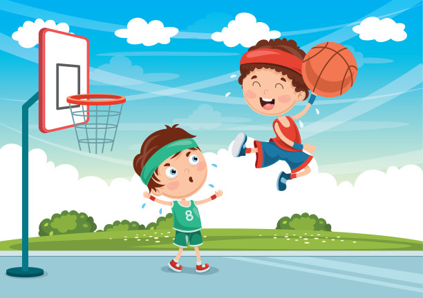 篮球场视频素材