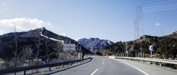 城市交通山水