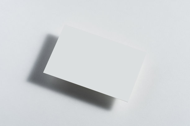 简约极简简洁纹理名片