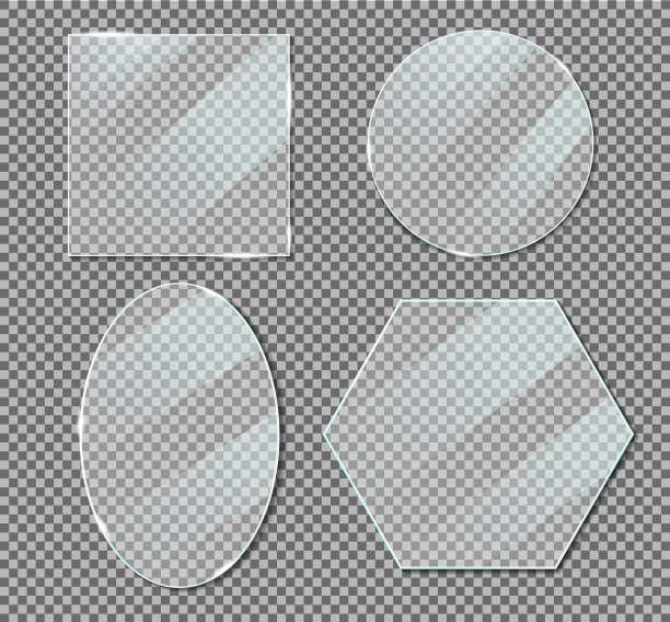 玻璃材质方块矩形圆圈