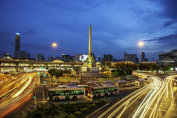 旅游景点大巴车