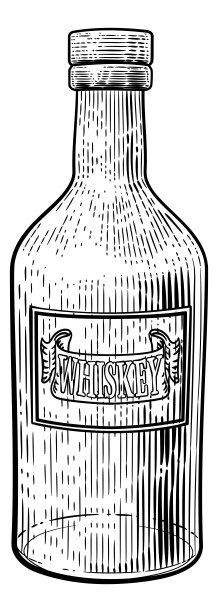 酒瓶效果图