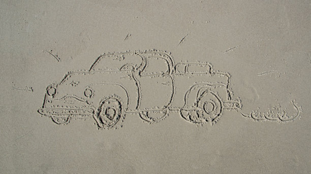 沙子画画