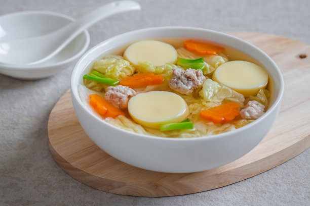白菜豆腐羊肉汤