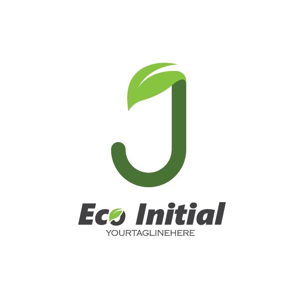 环保公司logo绿叶