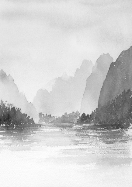 山水画