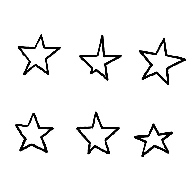 星星图形标志