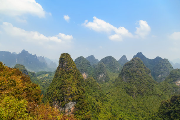 桂林山峰桂林高山大山