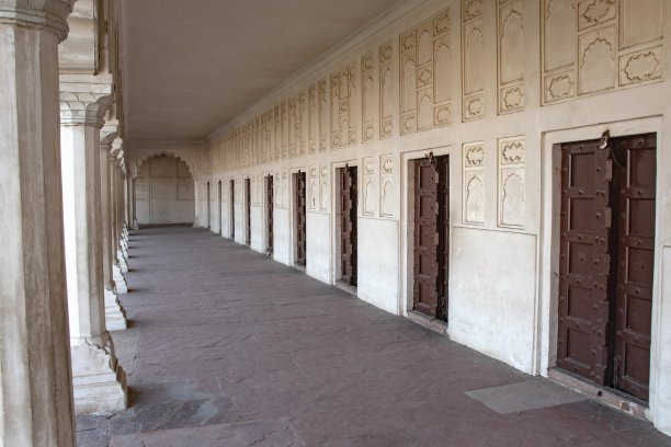 印度,阿格拉堡建筑