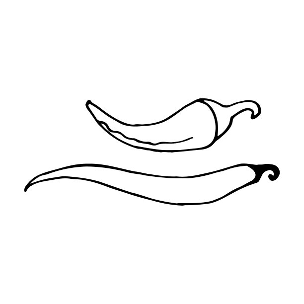 麻辣美食logo标志
