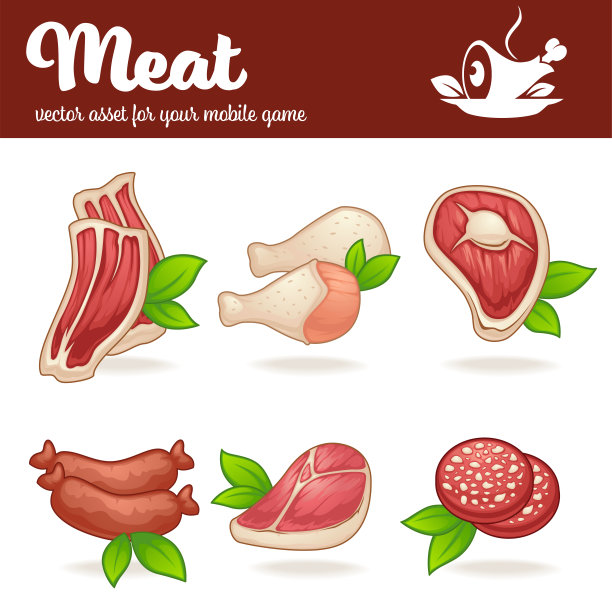 羊肉牛肉食品logo