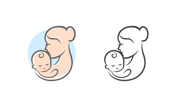 母婴孩童logo