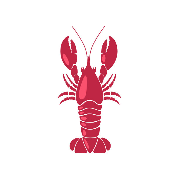 小龙虾logo设计