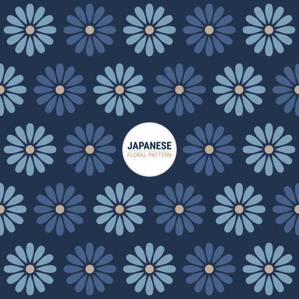 精美圆形花纹图案素材