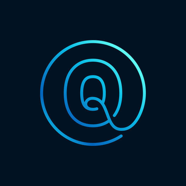 q字母logo标志