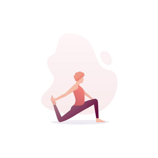 瑜伽健身养生logo