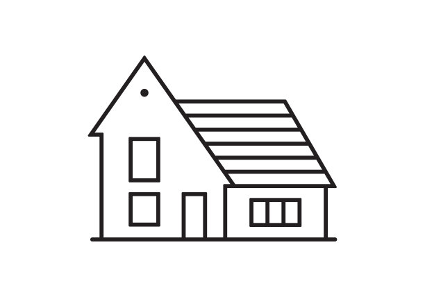民宿民居logo