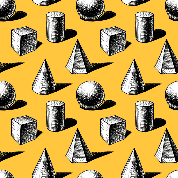 几何组合四方连续图