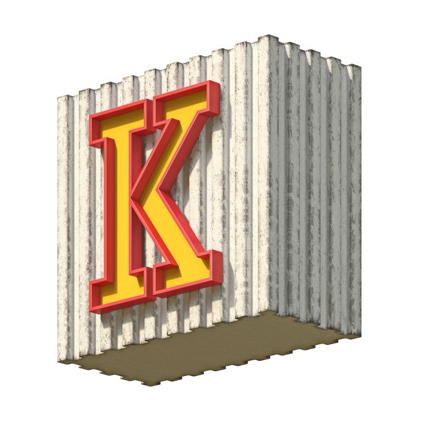 k字母标志