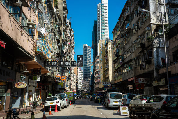 香港地产楼群