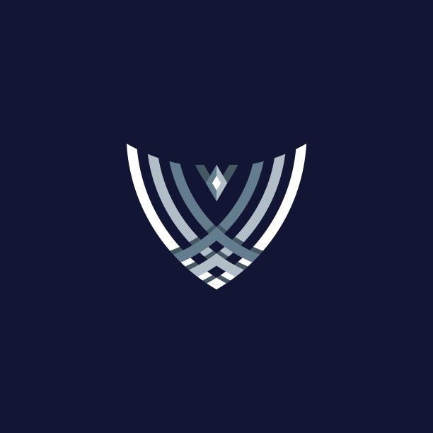 v字logo