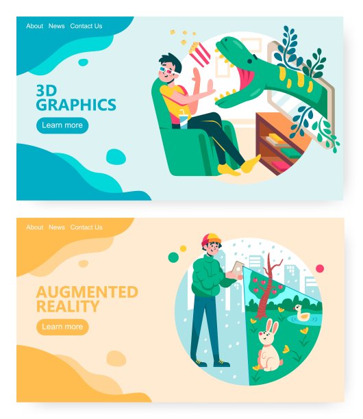 科技兔形象设计