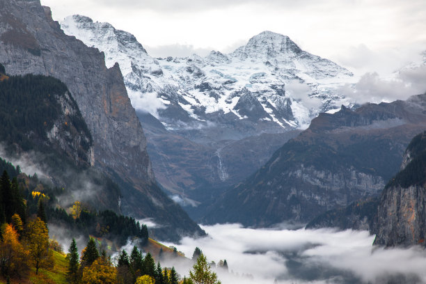 瑞士高山美景