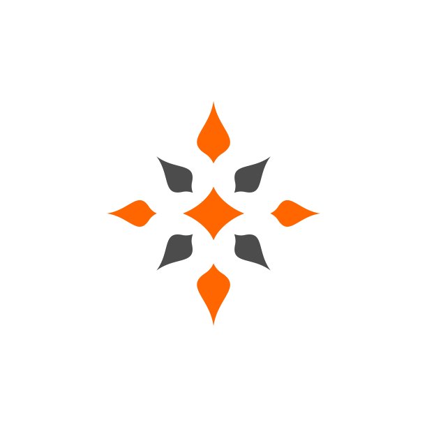 圆形古典花纹图案