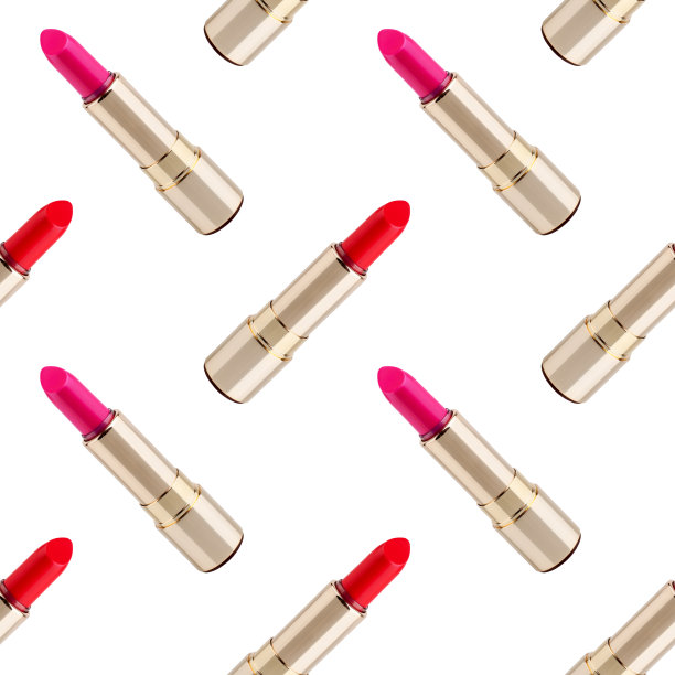 复古装饰品,红色和金色颜色