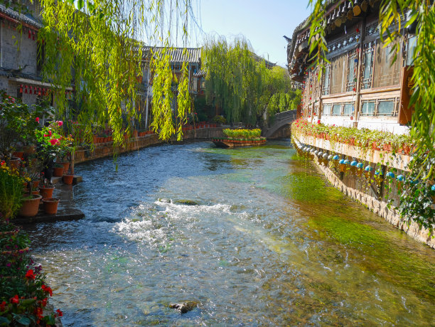 丽江地标建筑丽江景点