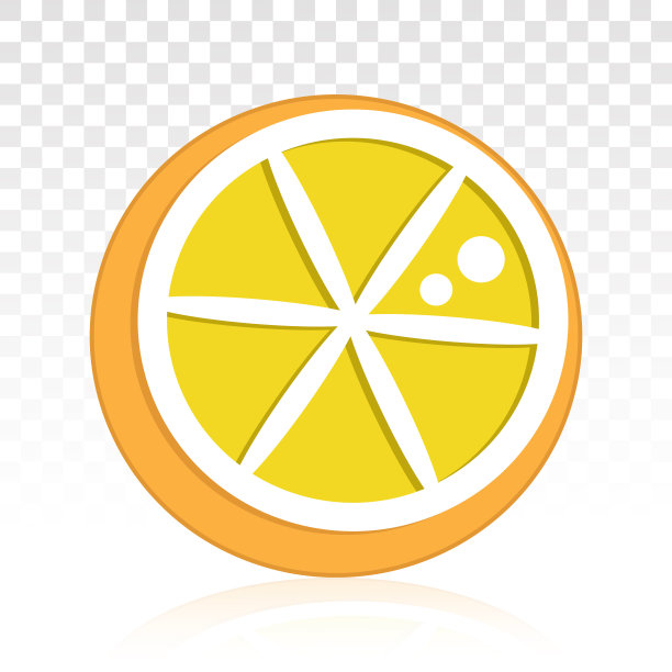 柠檬片标志