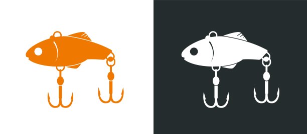 渔具店logo