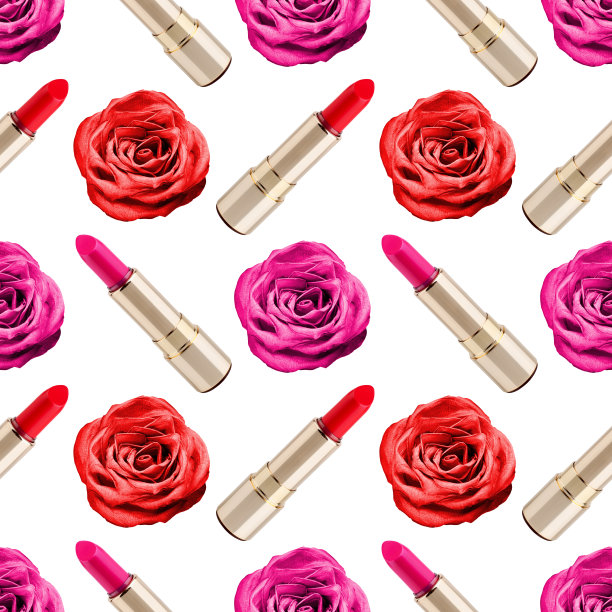 复古装饰品,红色和金色颜色