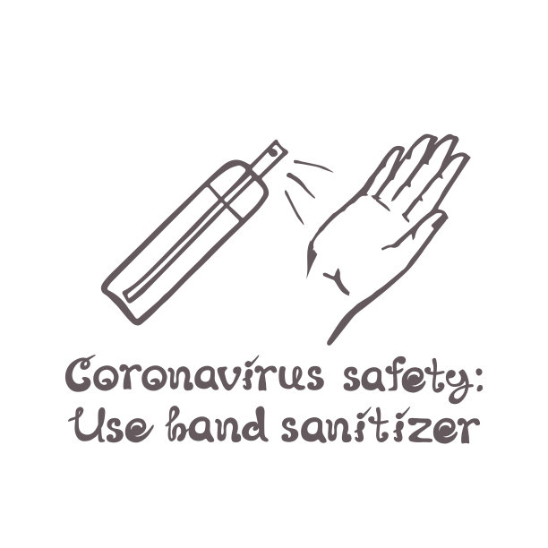 免洗消毒洗手液标签