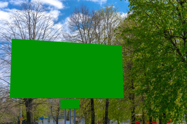 绿色海报绿色展板