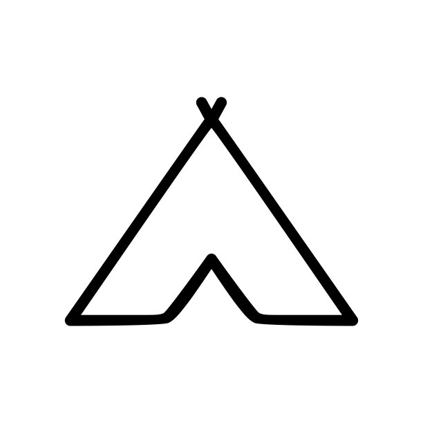 户外露营logo