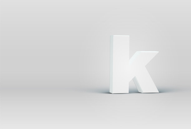 k字母logo设计,标志