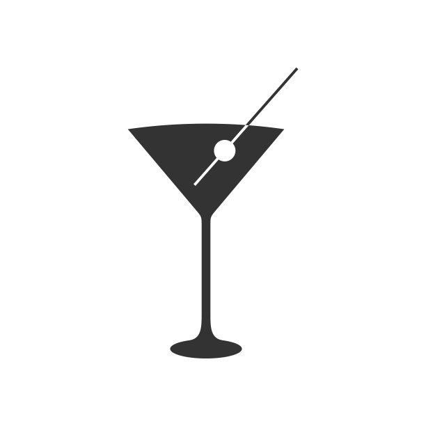 红酒杯logo