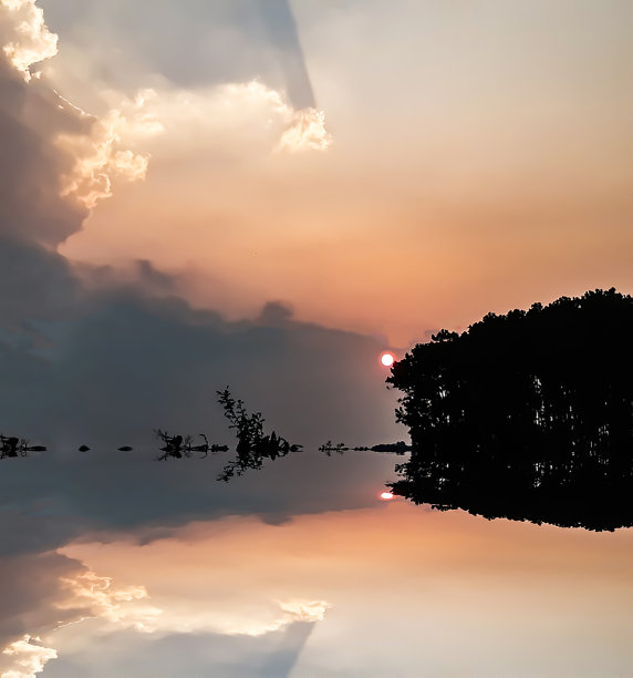 水库美景