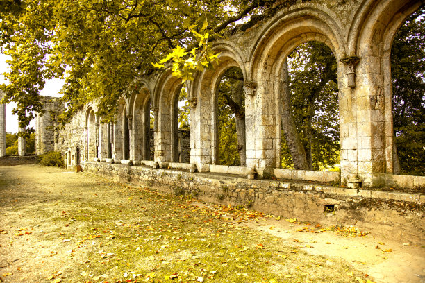 修道院石墙