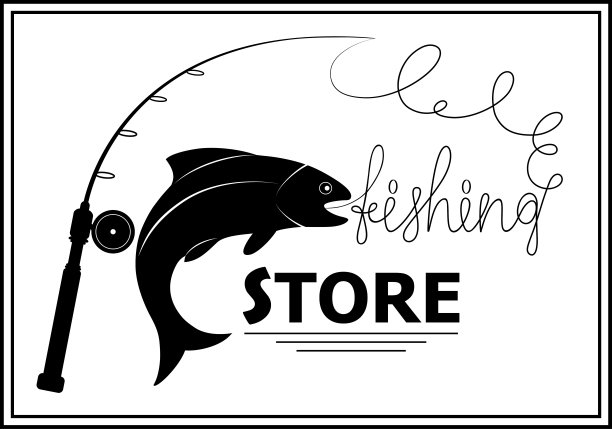 鱼竿logo