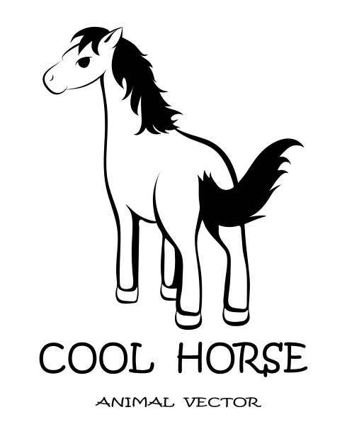 马,logo,标志