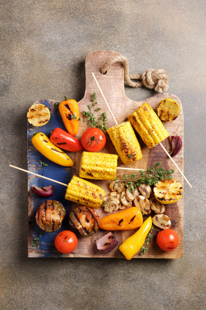 竖版餐饮美食烧烤