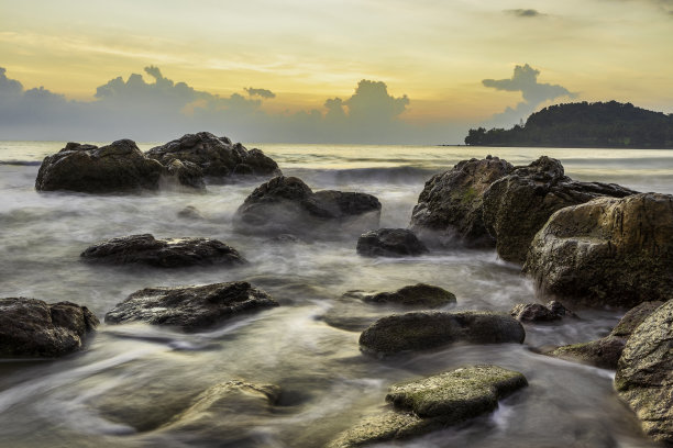 海浪海岸海边海景