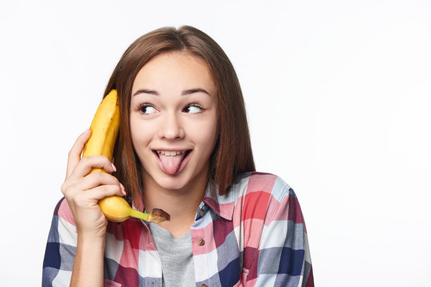 手机拍摄的香蕉