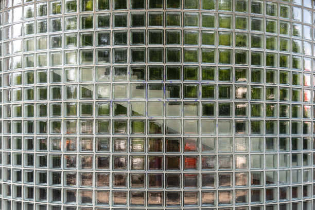 现代建筑玻璃墙