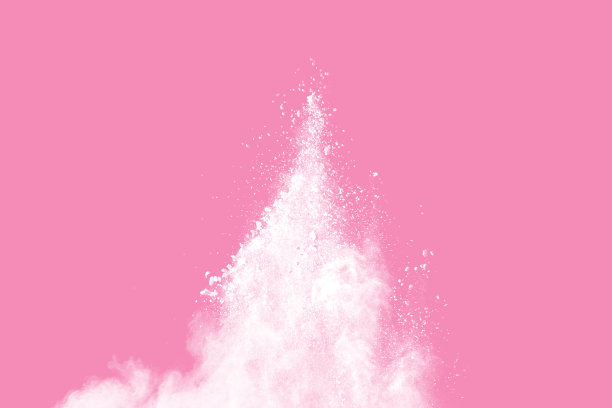 白粉色颜料纹路
