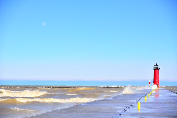 高清大海洋水平面风景