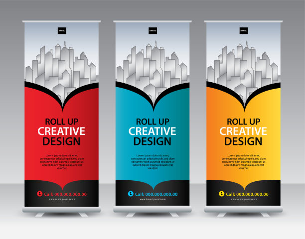红色创意企业宣传画册设计